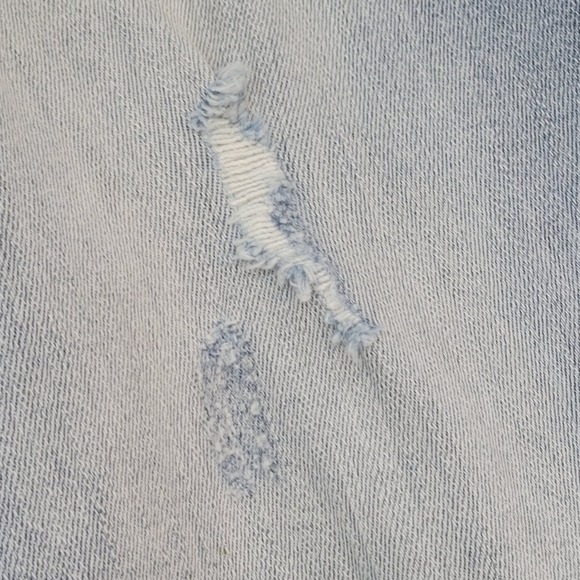 Insane Gene Plus Size High-Rise Button Fly Distressed Girlfriend Jeans - Sz 2XL - Picture 11 of 14